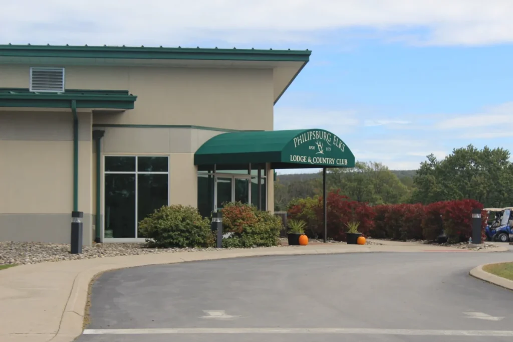 Philipsburg Elks Lodge Front Philipsburg Elks Lodge & Country Club Front View of the Lodge