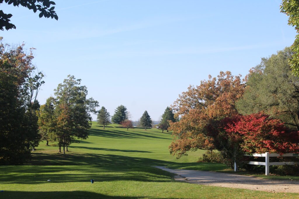 Hole 5 tee box Philipsburg Elks lodge & Country Club